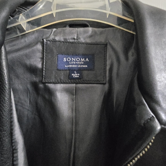 Sonoma leather jacket - Picture 3 of 8